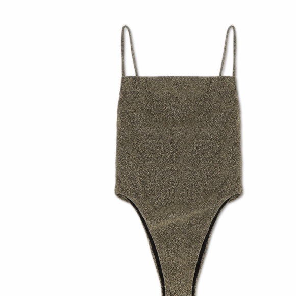 Simon Miller Gold & Silver Linkky One-Piece Swimsuit - Picture 7 of 9